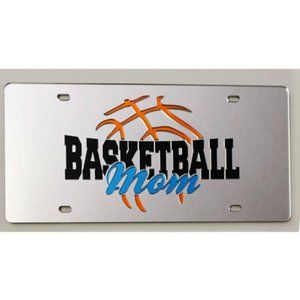 Basketball Mom Car Tag